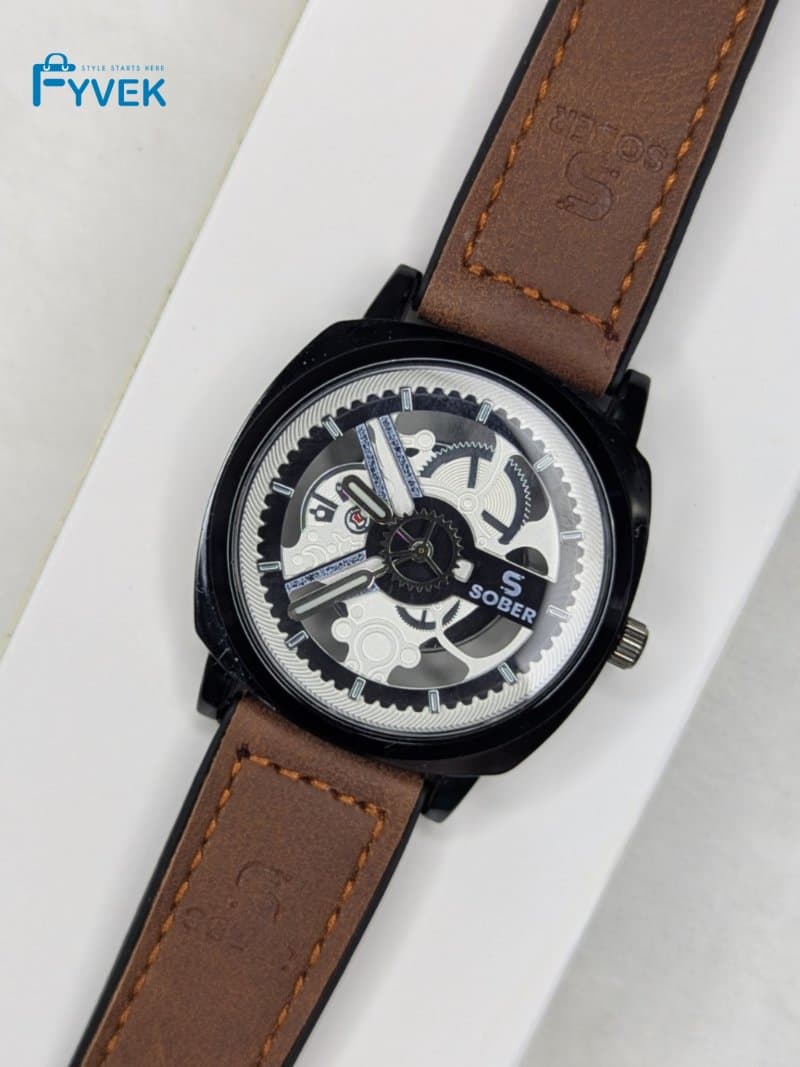 Sober Transparent Watch!