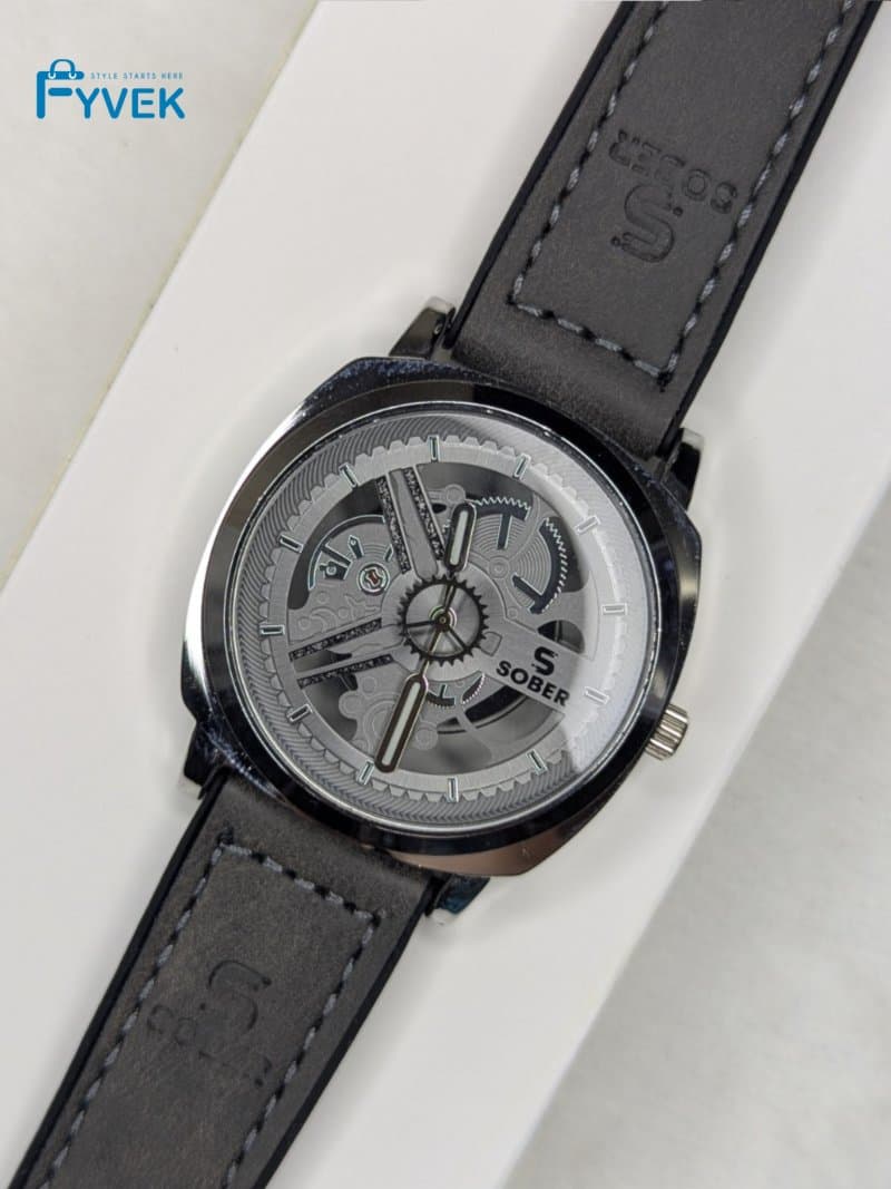 Sober Transparent Watch!
