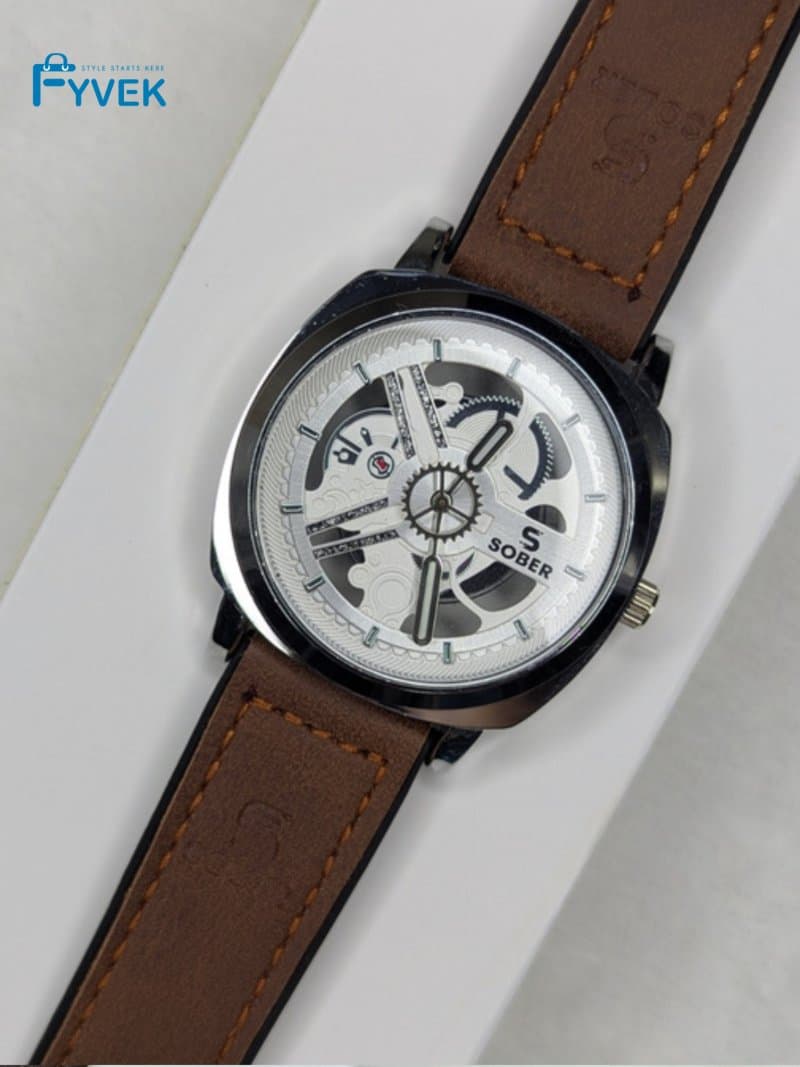 Sober Transparent Watch!